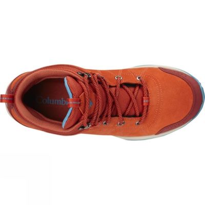 Botas Columbia Fire Venture Mid Waterproof Suede Mujer Naranjas - Chile HGL329178